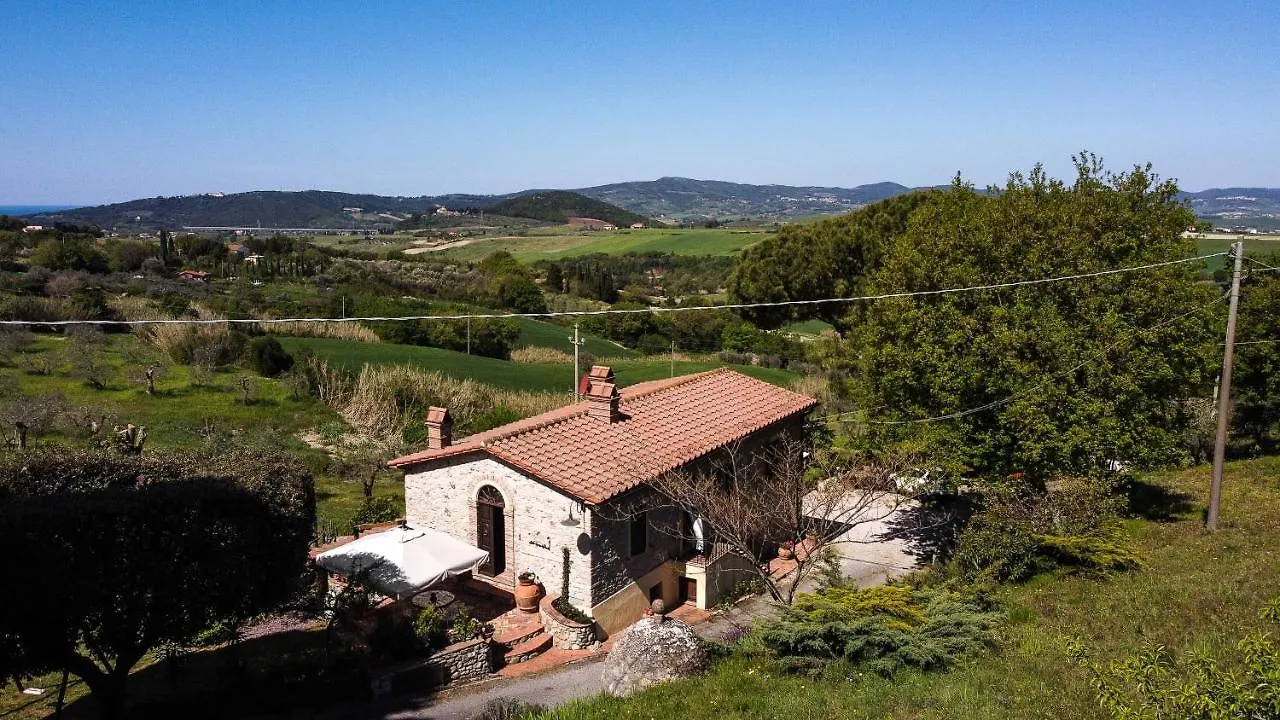 Toscana Tour - Cottage Le Fontacce With Aircon, Sea View